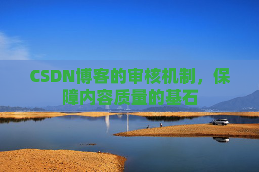 CSDN博客的审核机制，保障内容质量的基石